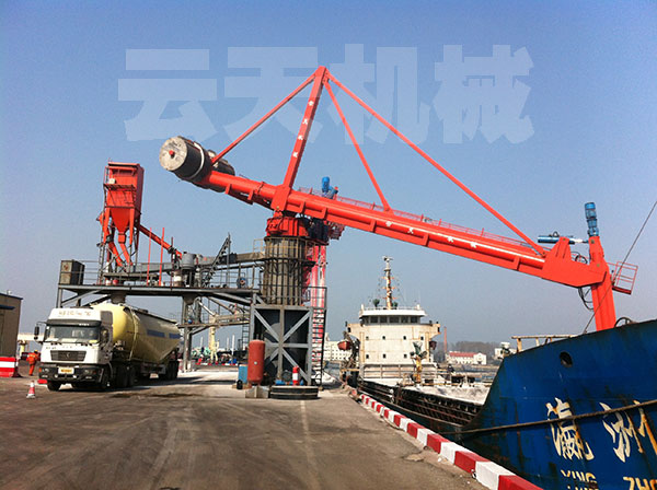 lxj三节臂螺旋卸船机